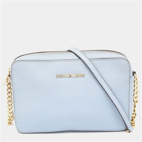 light blue michael kors crossbody.